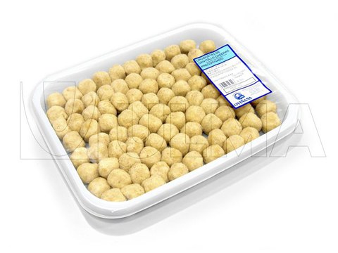 Txangurru kroketak erretilu termozigilatuan ontziratzea Txangurru kroketak erretilu termozigilatuan ontziratzea