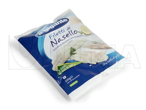 Arrain xerra izoztuak bertikalean ontziratzea Arrain xerra izoztuak bertikalean ontziratzea