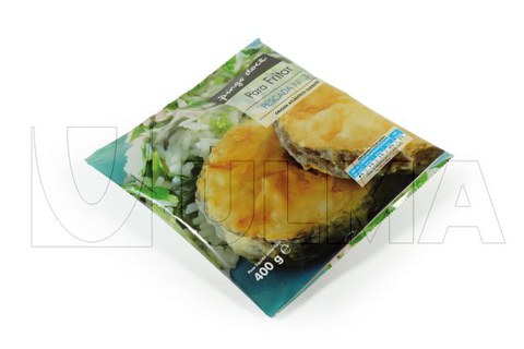 Arrain izoztua bertikalean LDPE filmean ontziratzea Arrain izoztua bertikalean LDPE filmean ontziratzea