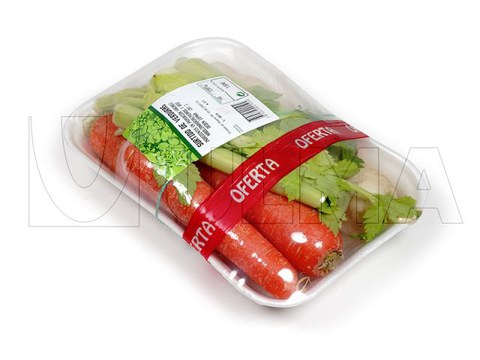 Barazki-sorta film malguko erretiluan ontziratzea Barazki-sorta film malguko erretiluan ontziratzea