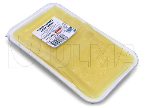 Gazta xerratan ontziratzea flow packean