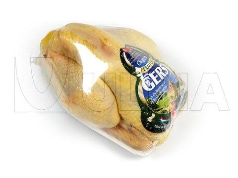 Oilasko osoa flow packen ontziratzea, film erretraktik barrerarekin (BDF)