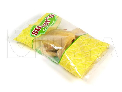 Oilasko osoa flow packean (hffs) ontziratzea BOPP filmarekin