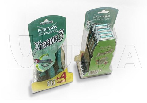 Bizar aitzurrak blisterrean ontziratzea filma inprimatuzko estalkiarekin