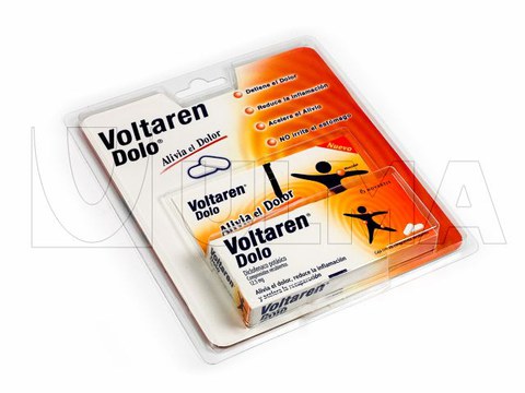 Produktu farmazeutikoa blisterrean ontziratzea