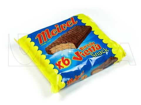 Vienako turroia banaka eta multzoka flow packean ontziratzea