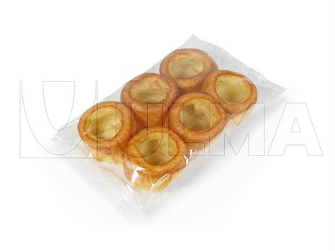 Banaka eta multzoka tartaletak erretiluarekin eta gabe flow packean ontziratzea