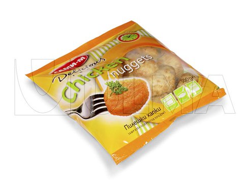 Oilasko-nuggetak bertikalean ontziratzea (vffak)